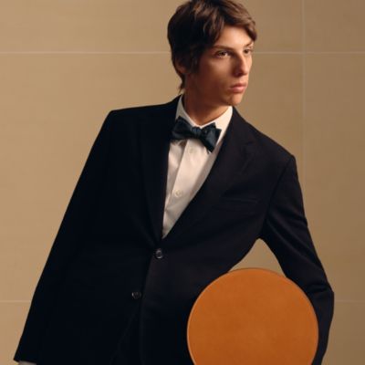 Hermès ブラック ボウタイ ボウタイ 蝶ネクタイ HERMES(エルメス